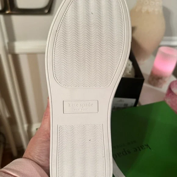 Kate spade leather sneakers Fez size 11 NIB - Picture 7 of 9